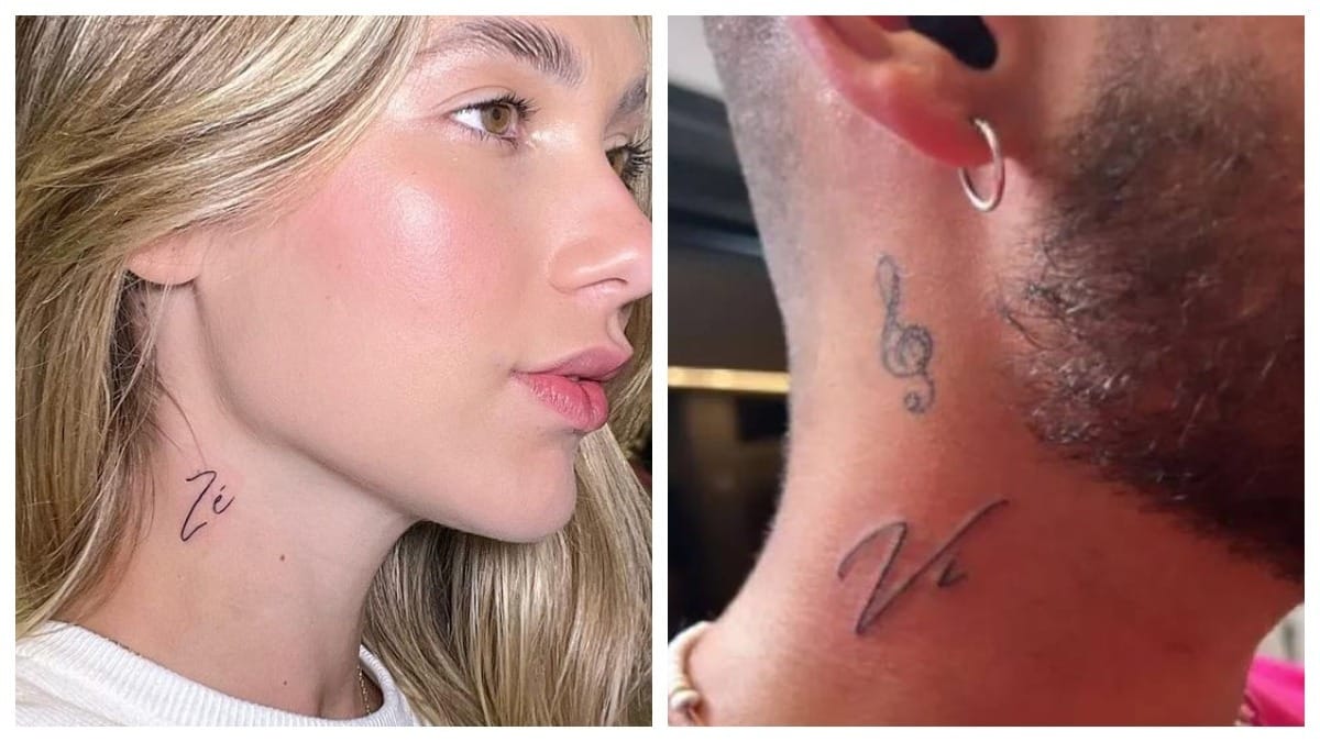Como Virgínia e Zé Felipe, veja outros casais que fizeram tatuagens românticas
