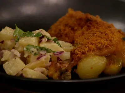 Frango empanado perfeito: aprenda receita do Papo com Sabor