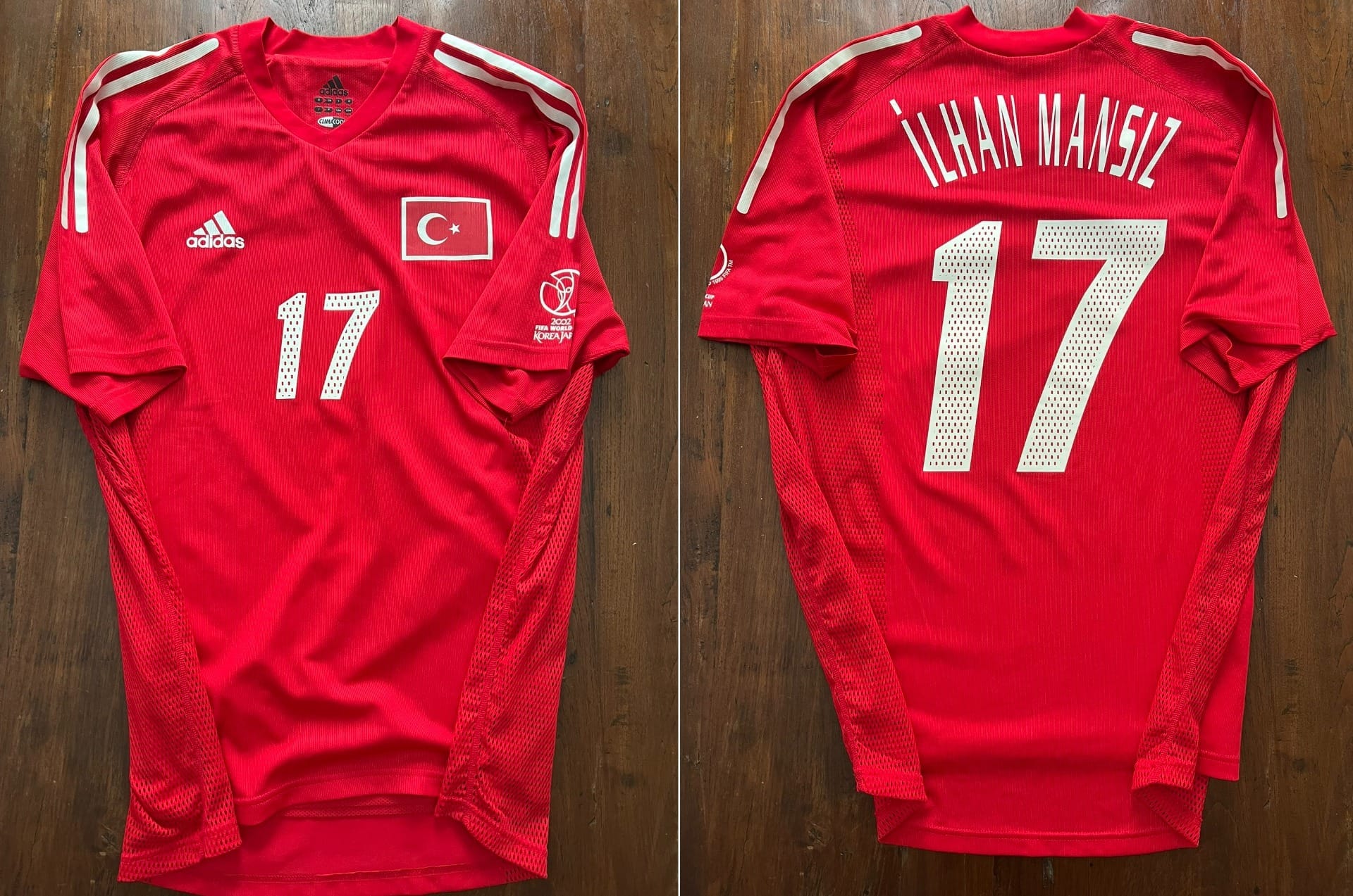 Ex-jogador leiloa camisa do último gol de ouro das Copas para vítimas na Turquia