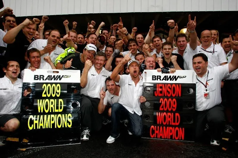 Brawn venceu seu primeiro e título da Fórmula 1 em sua estreia e única temporada na ctaegoria