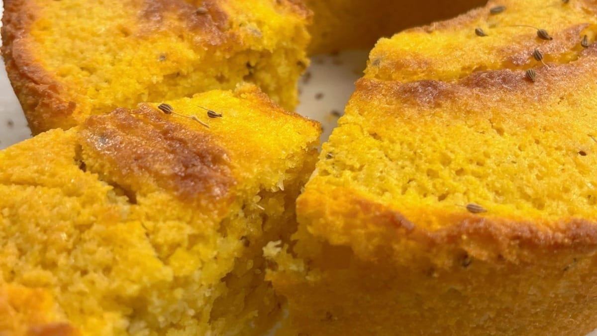 Bolo de fubá com erva-doce | Band Receitas