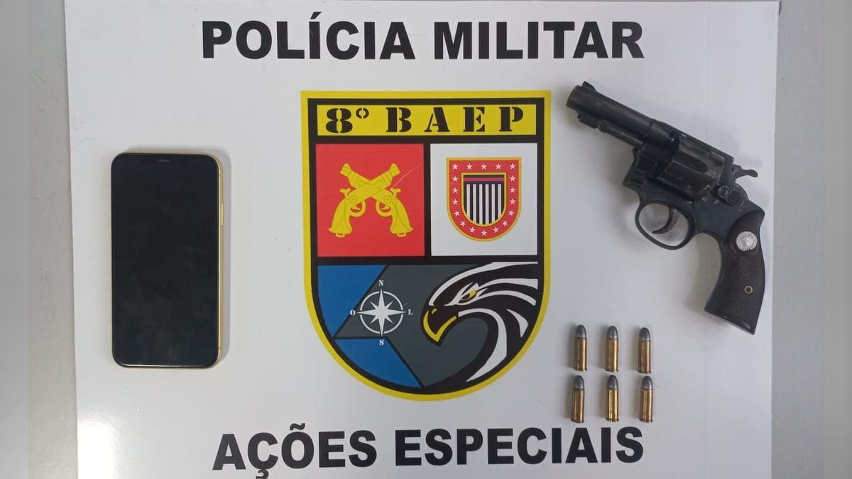 8º BAEP captura homem que estava foragido da prisão