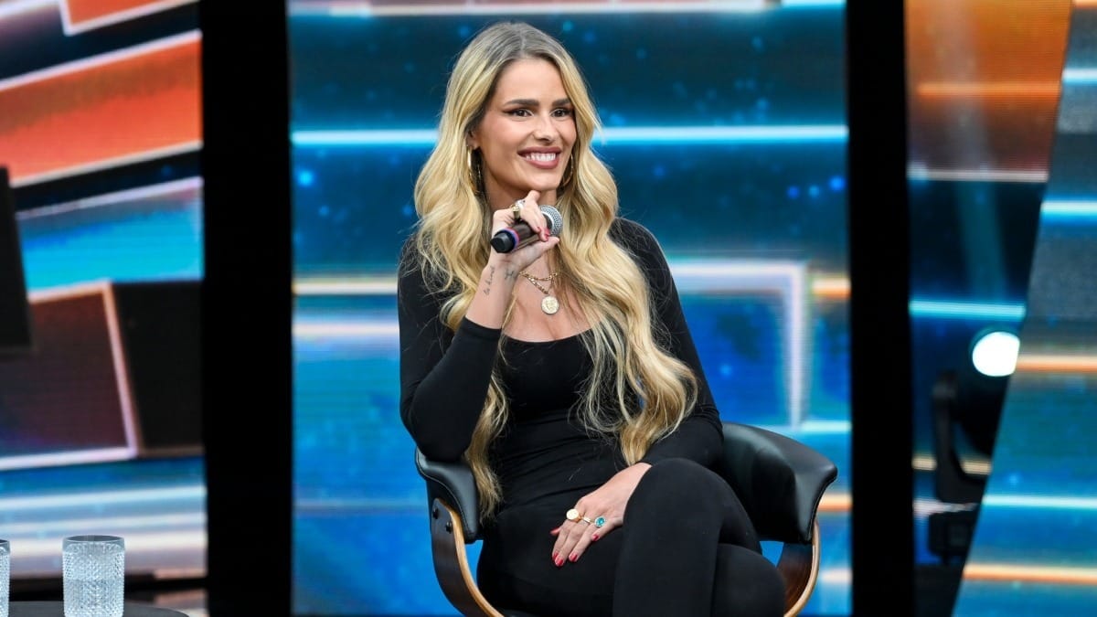 Yasmin Brunet (Foto: Faustão na Band)