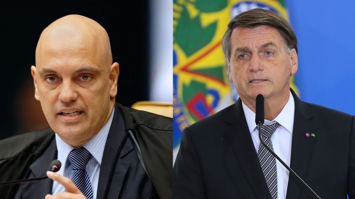 Moraes lembra ataques de Bolsonaro ao STF: ‘Não é uma conversa de bar’