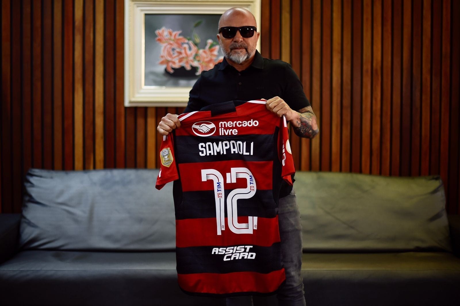 Jorge Sampaoli chega ao Rio de Janeiro para assumir o Flamengo