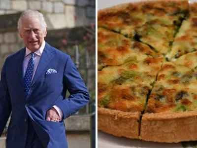 Palácio prepara quiche especial de espinafre para coroação de Rei Charles III