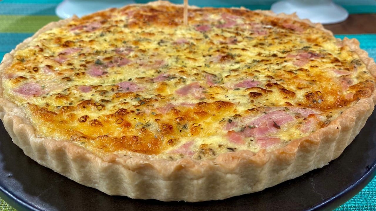 Quiche de frios com queijo | Band Receitas