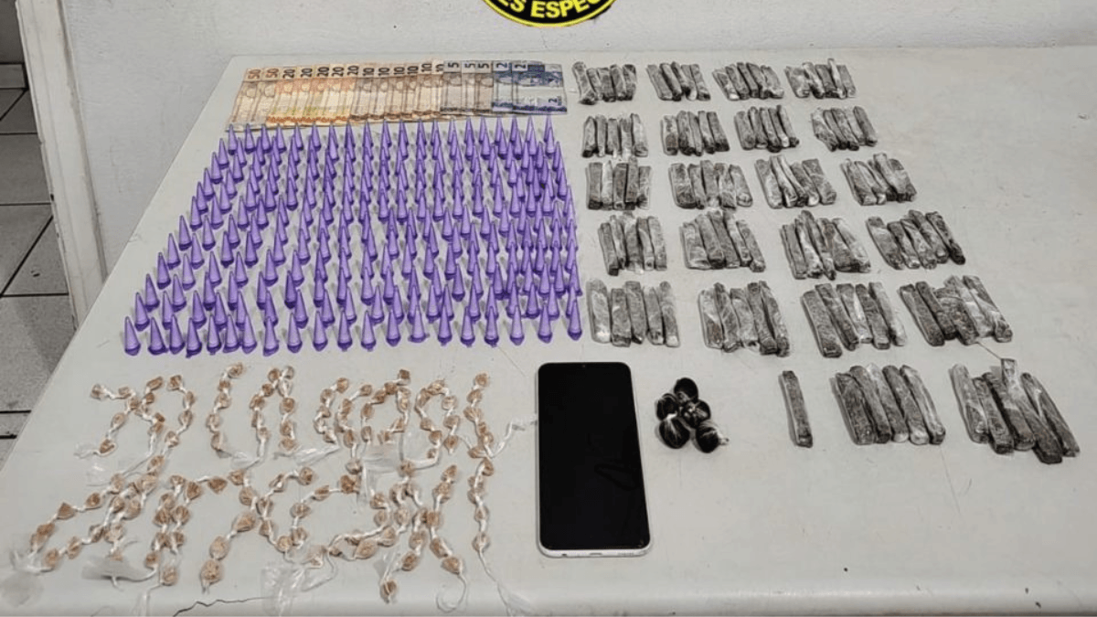 Adolescente é apreendido com drogas em Marília
