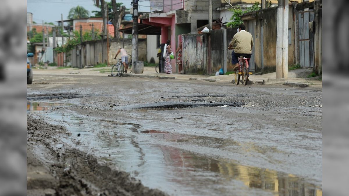 Moradores de Belford Roxo contabilizam prejuízos na manhã de hoje (15)