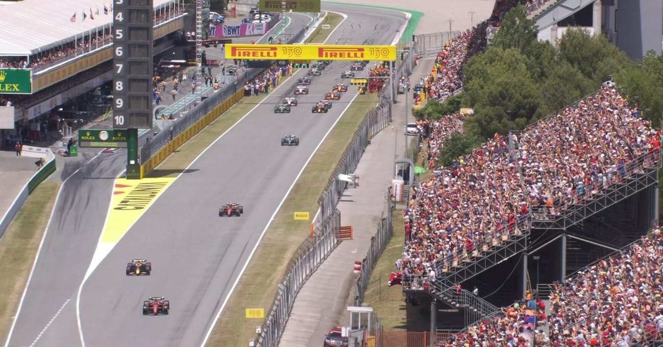 Circuito de Barcelona (em imagem de 2022) passou por reformas e espera ficar no calendário (Imagem: F1)