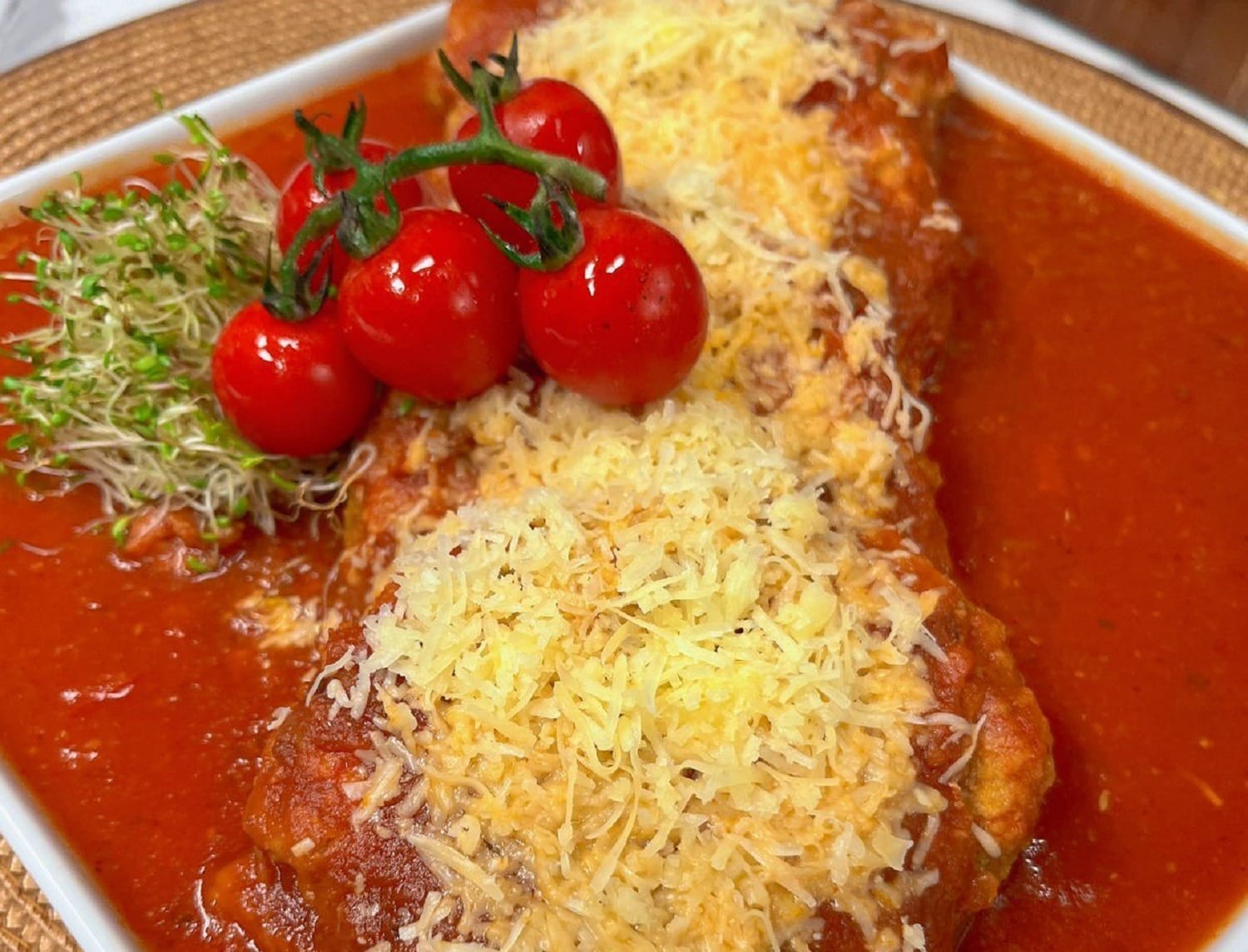 Bife de carne moída à parmegiana | Band Receitas