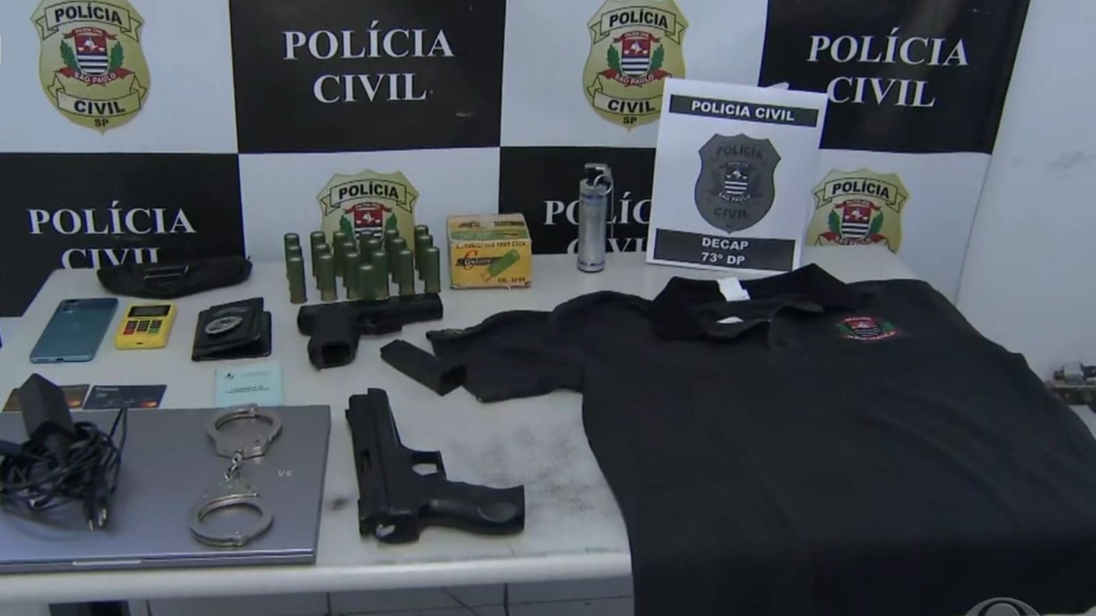 Polícia prende falso policial civil em São Paulo