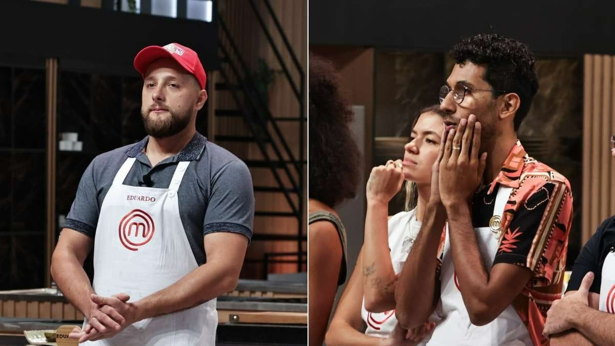Eliminado do MasterChef, Eduardo comenta escolha polêmica do pastor Endrik