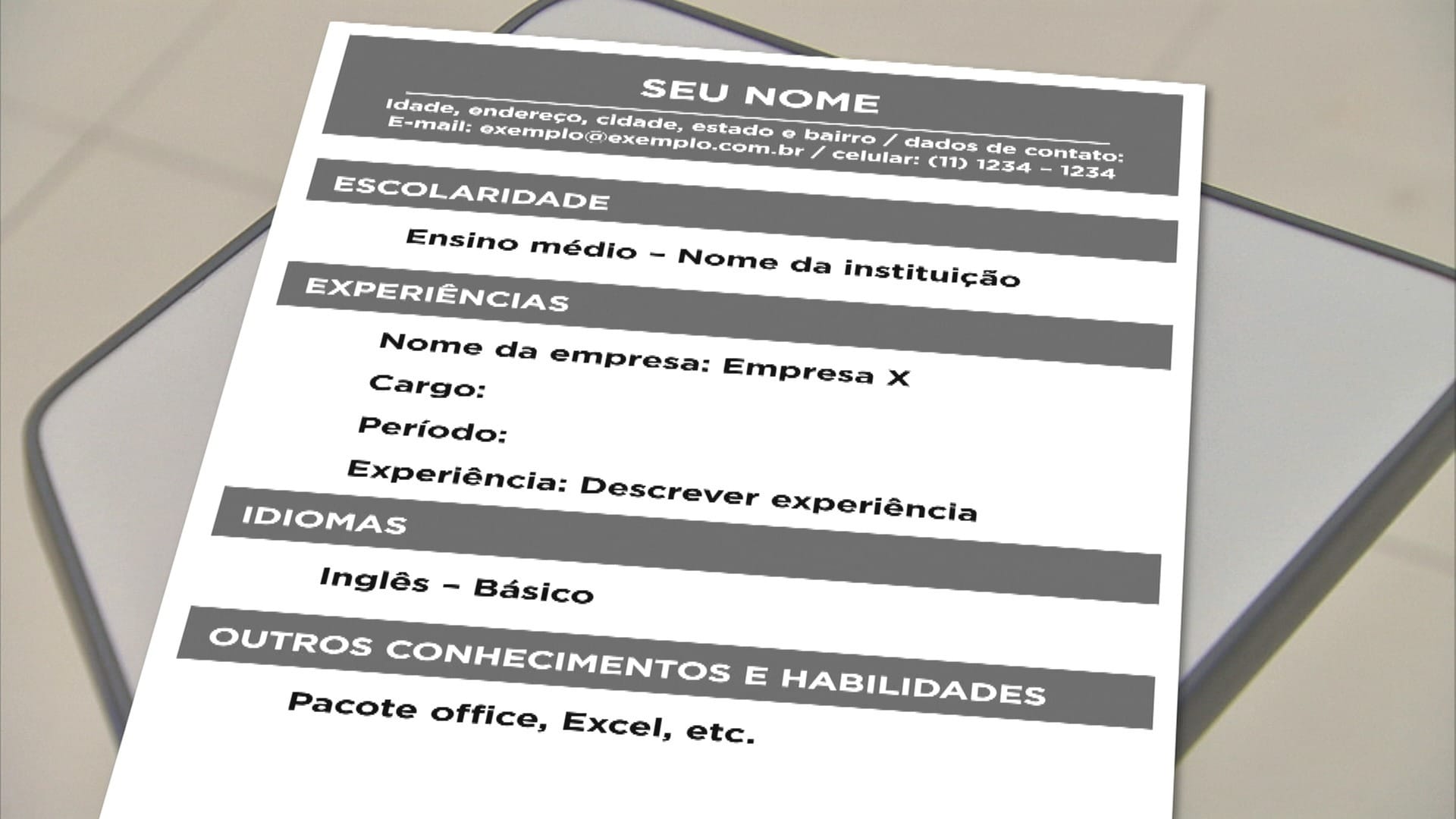 Procurando emprego? Mentir no currículo pode tirar você da disputa por uma vaga