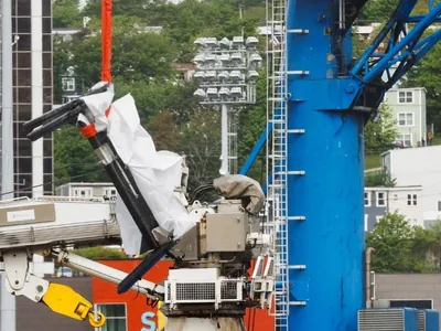 Veja imagens dos destroços do submarino que implodiu em viagem ao Titanic