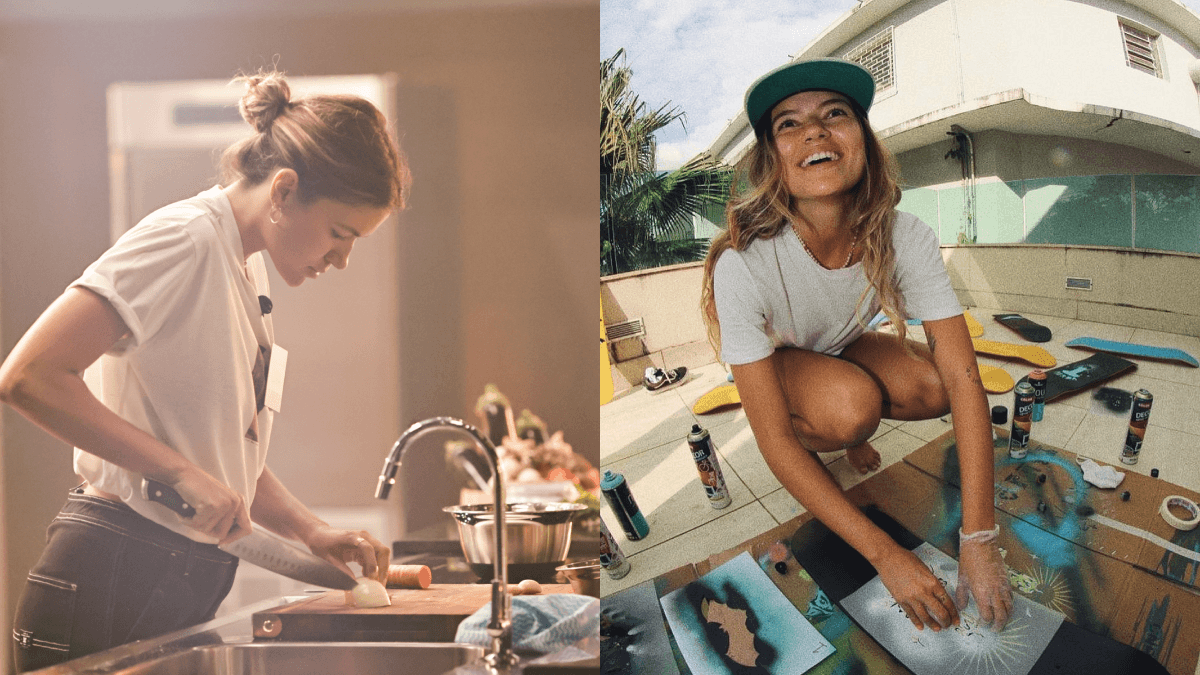 Luma, do MasterChef, é artista visual e faz trabalhos para chef famosa