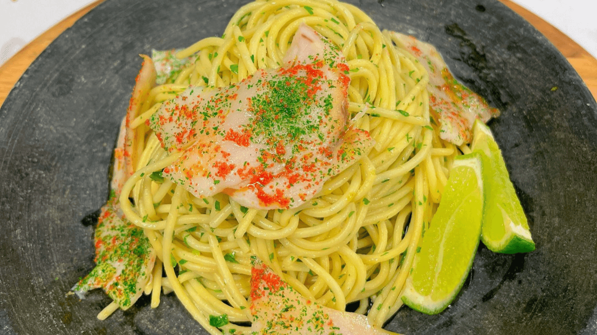 Espaguete ao limone com lombo de bacalhau | Band Receitas