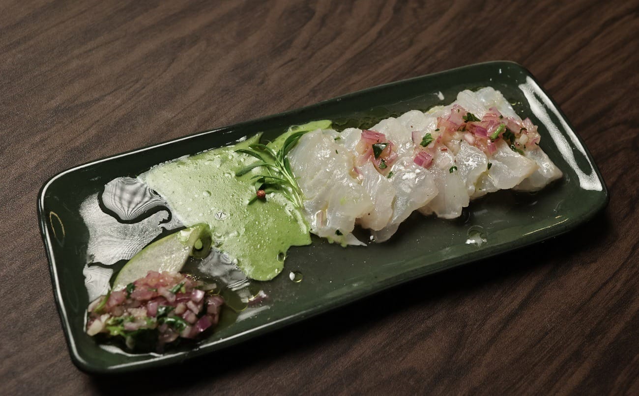 Crudo de namorado com molho de coentro | Band Receitas