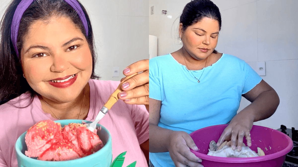 Influenciadora bomba na web com receitas MasterChef versão baixa renda; conheça