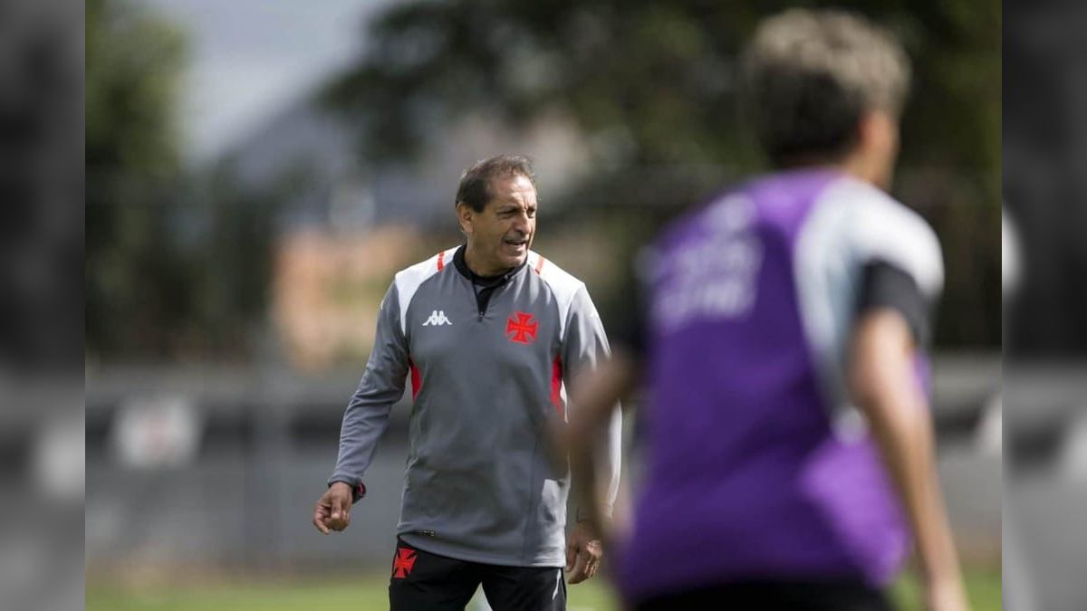 Vasco apresenta Ramón Diaz como novo técnico