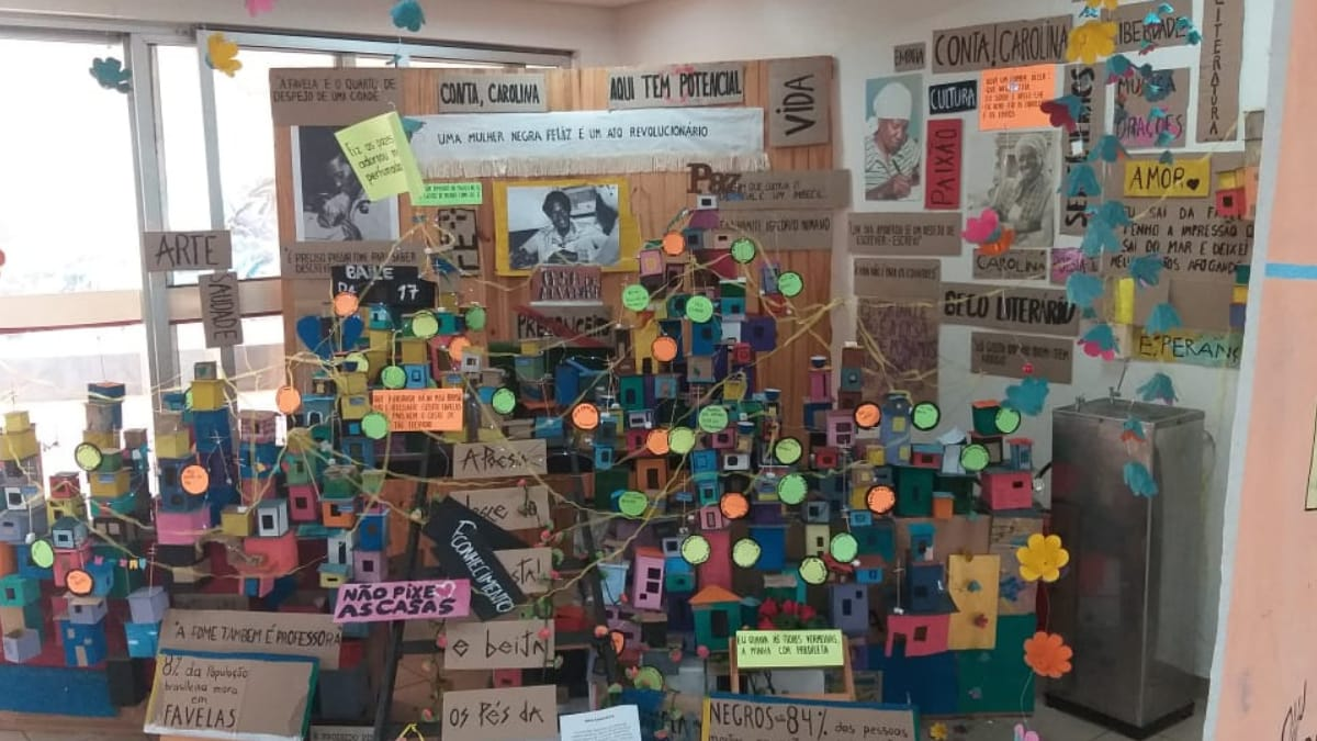 Exposição destaca obras de Carolina Maria de Jesus