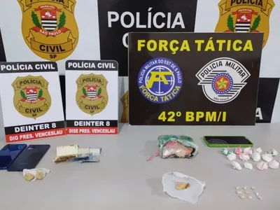 Operação conjunta em Presidente Venceslau leva traficantes para prisão