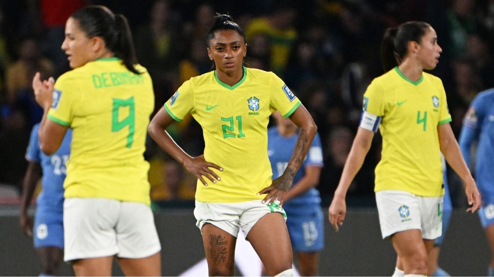 Brasil sofre gol no fim e perde para a França na Copa do Mundo Feminina