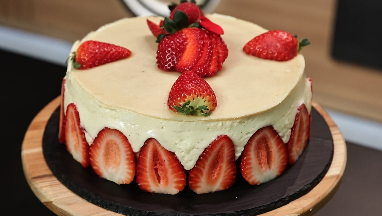 Bolo fraisier | Band Receitas