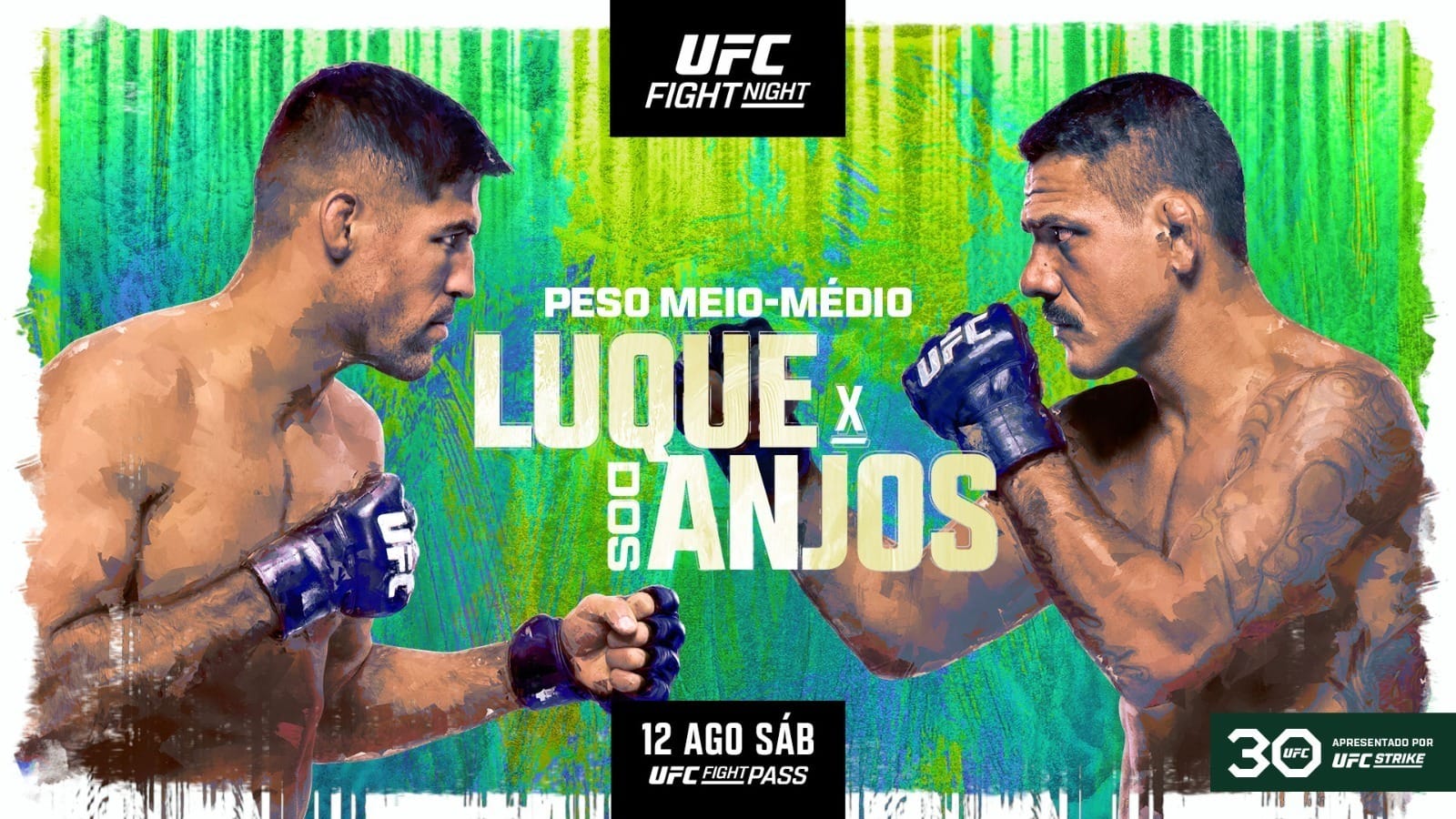 UFC Vegas 78 Luque x Dos Anjos: assista às lutas ao vivo do card principal