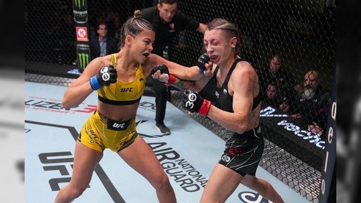 Brasileira Luana Santos estreia com vitória por nocaute no UFC Vegas 78