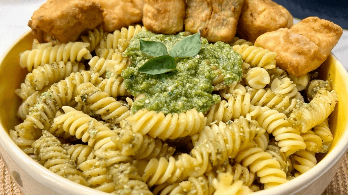 Fusilli ao molho pesto | Band Receitas