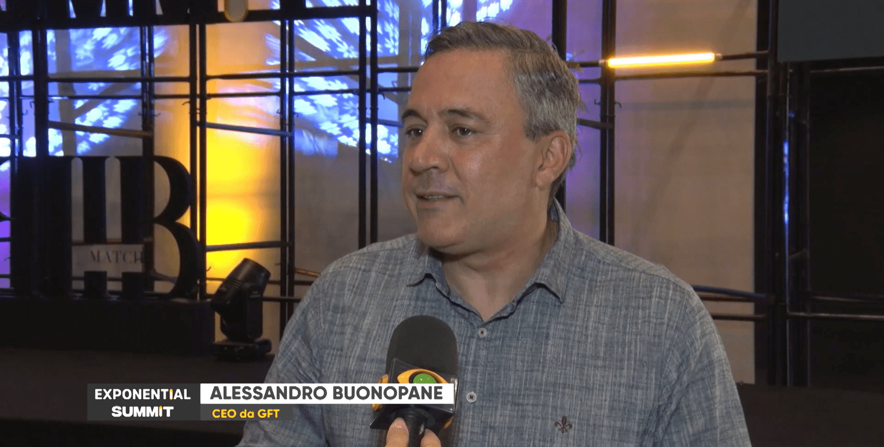 Alessandro Buonopane, CEO da GFT fala de inovação no Exponential Summit