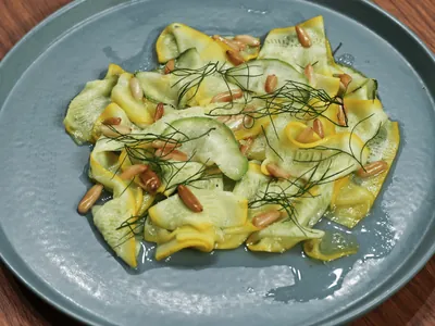 Carpaccio de abobrinha do MasterChef 2023 | Band Receitas
