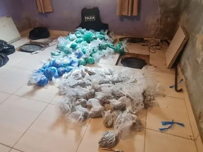 Polícia Civil estoura 'casa bomba' e apreende 12 mil porções de K9 em São Paulo