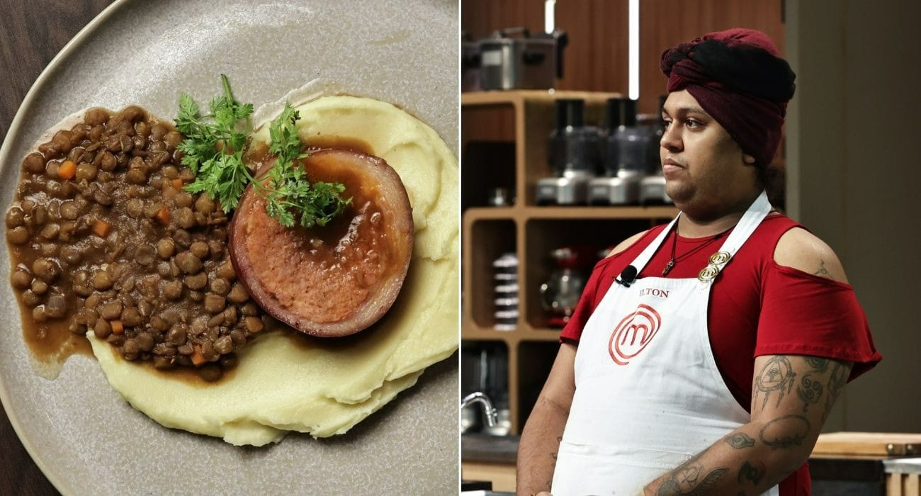 Wilton surpreende com pé de porco e é o 1º finalista do MasterChef