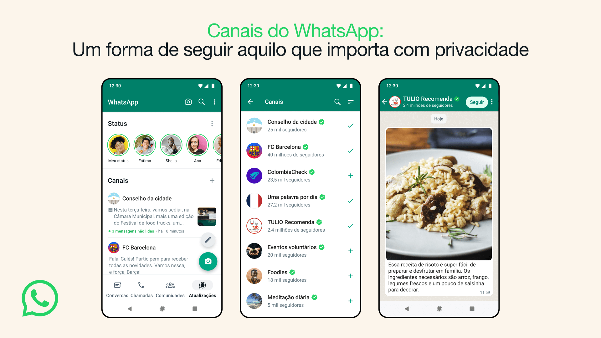 Novo serviço é totalmente gratuito e está disponível para usuários que possuem a versão mais recente do WhatsApp para iOS, Android e Desktop (Foto: Divulgação)
