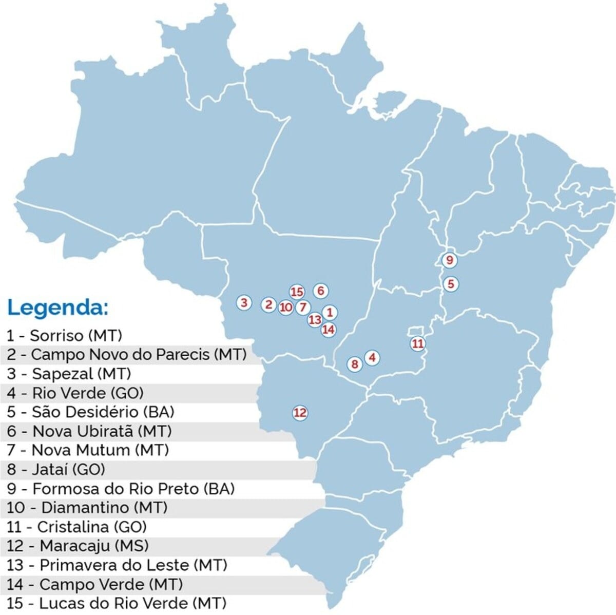 Saiba quais são as 100 cidades mais ricas do agronegócio brasileiro