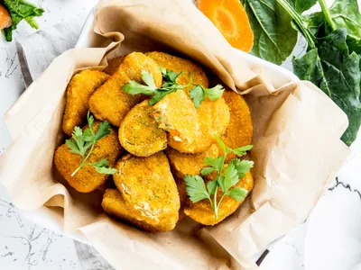 Nugget saudável na air fryer: receita prática e nutritiva para as crianças