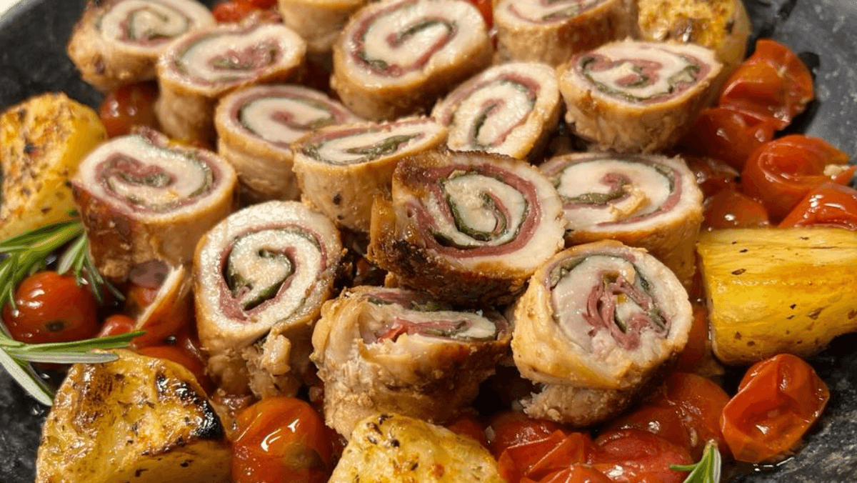 Involtini de frango ao limone | Band Receitas
