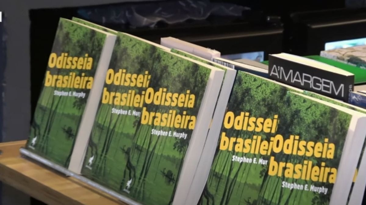 Stephen Murphy lança o livro ‘Odisseia Brasileira’ em São Paulo