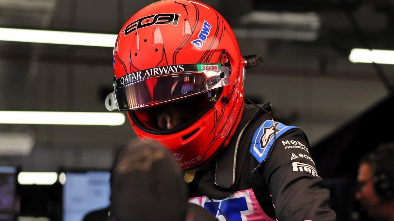 Ocon passa mal durante GP do Catar e vomita dentro do cockpit da Alpine