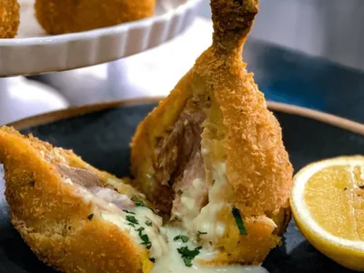 Coxa creme crocante e saborosa: faça salgado de boteco na air fryer
