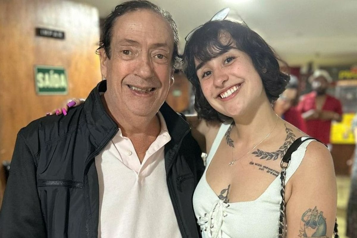 Martina e Marcos Oliveira (Foto: Reprodução)