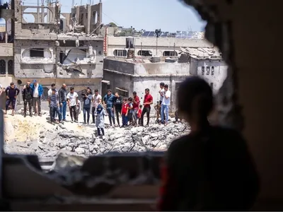 Trauma da guerra faz crianças perderem a fala na Faixa de Gaza