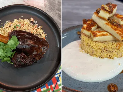 Rodrigo Oliveira ensina a fazer cuscuz no Melhor da Noite; veja receitas