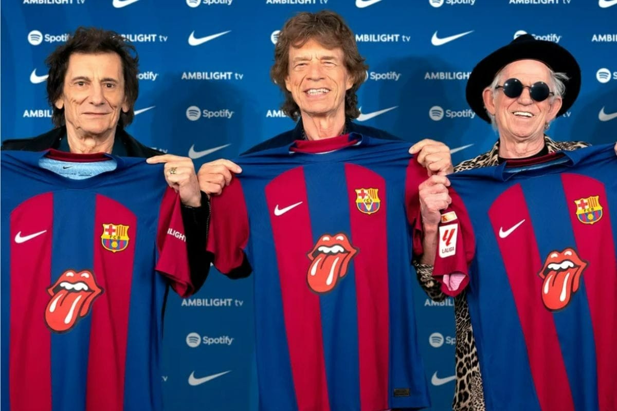 Pé-frio? Entenda a fama de Mick Jagger que "ameaça" o Barcelona em clássico