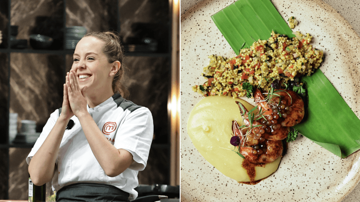 Bárbara vence prova do MasterChef com tucupi e camarão; saiba fazer o prato