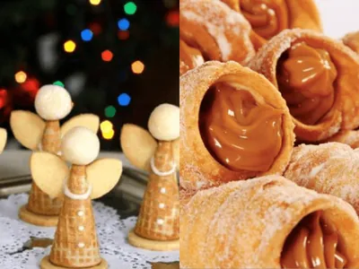 Natal: faça anjinhos comestíveis com doce de leite para a ceia