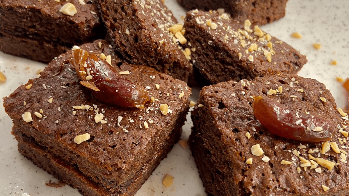 Brownie de chocolate e tâmara | Band Receitas