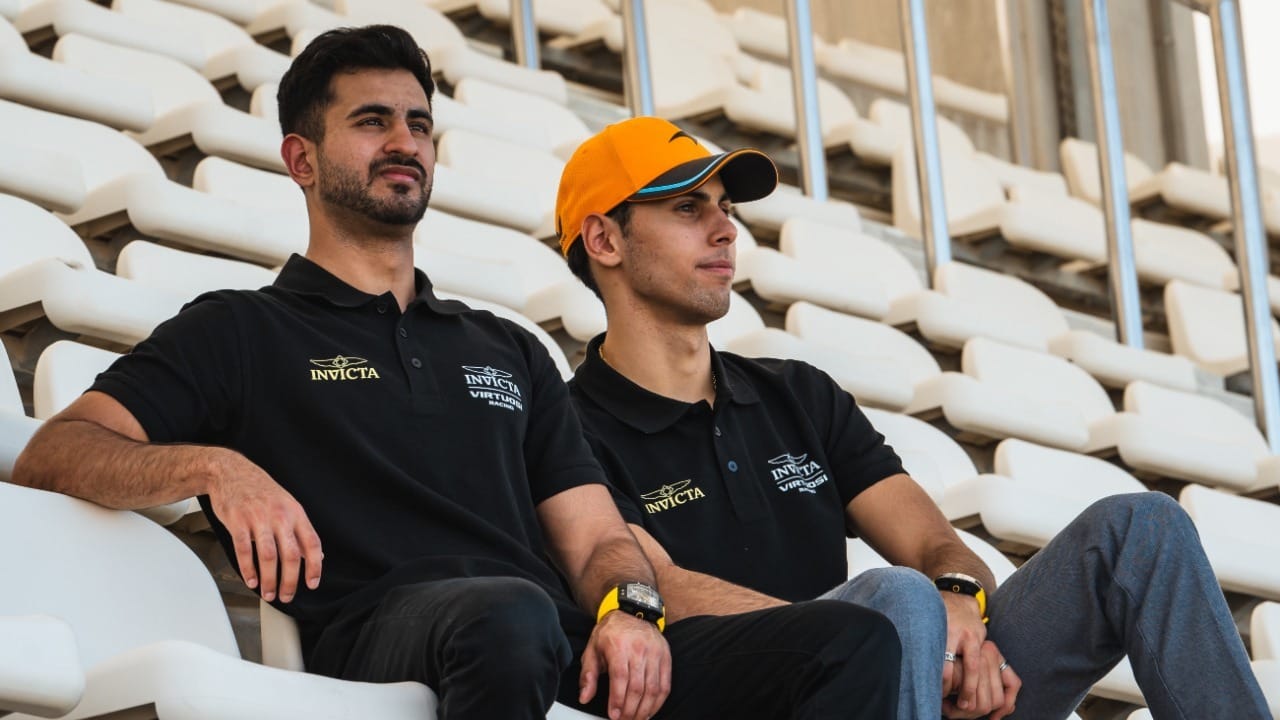 Maini e Bortoleto foram companheiros de equipe na F2 (Imagem: Invicta/Divulgação)